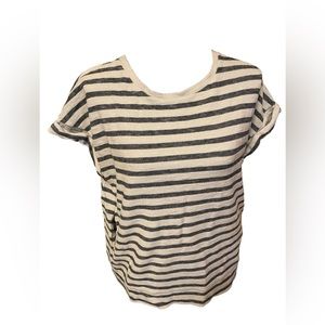 Banana Republic boxy terry cloth blouse SM